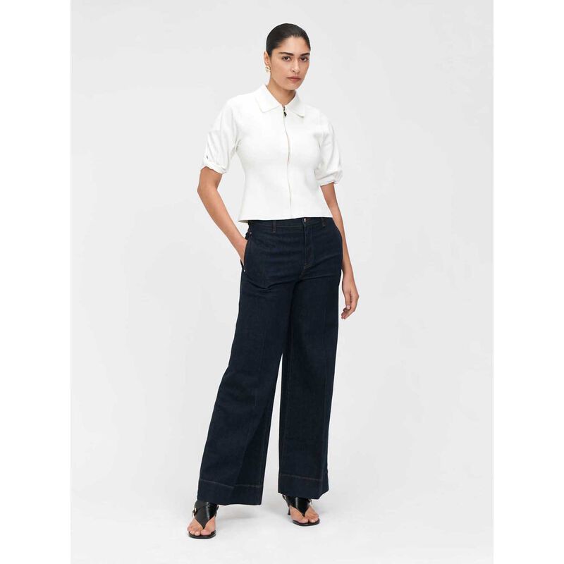 Veronika Maine Twist Sleeve Milano Jacket image number 3